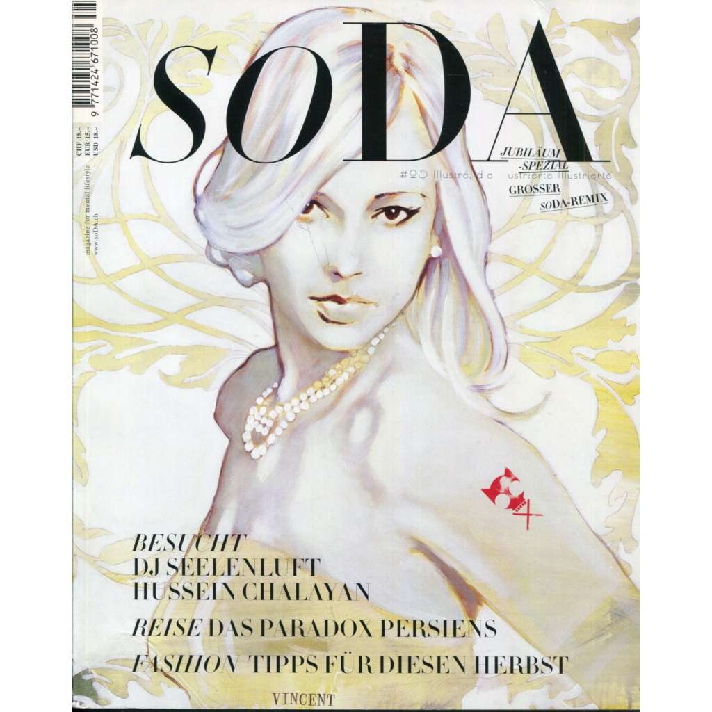 soDa # 25, Jubiläum-Spezial [Volume 5, 8. Jahrgang, Ausgabe Nr. 25, September 2004] [soDa, magazín pro umění, kulturu, lifestyle, životní styl; jubilejní č. 25]