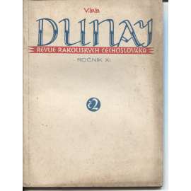 Dunaj, ročník XI., číslo 2./1934. Revue rakouských Čechoslováků