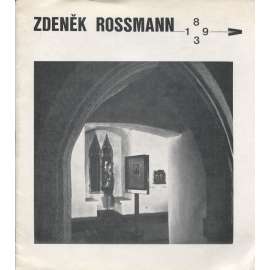 Zdeněk Rossmann (Typografie, divadelní scénografie, muzeologie)