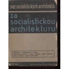 Za socialistickou architekturou (není kompletní, pouze 80 stran z 245)