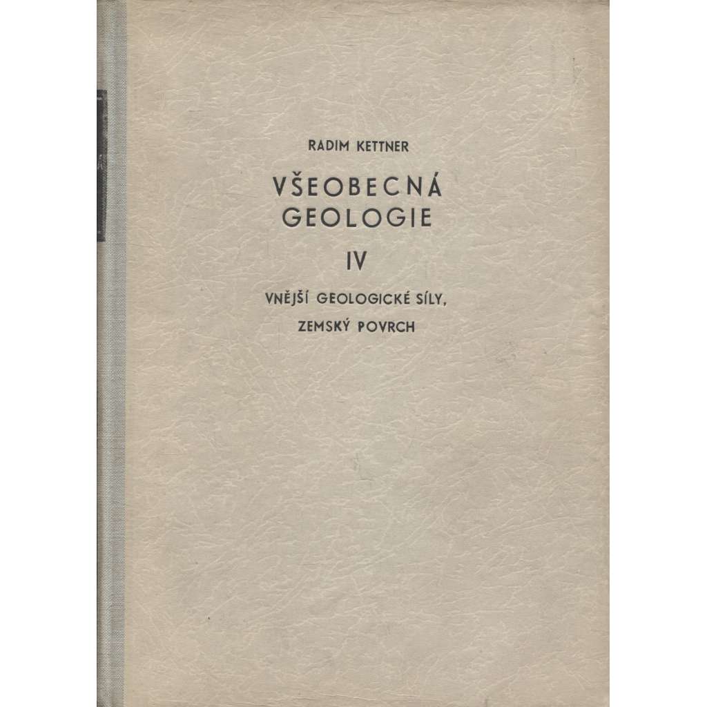 Všeobecná geologie IV.