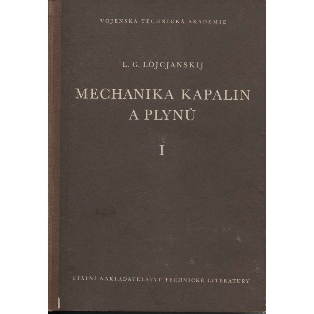 Mechanika kapalin a plynů I.