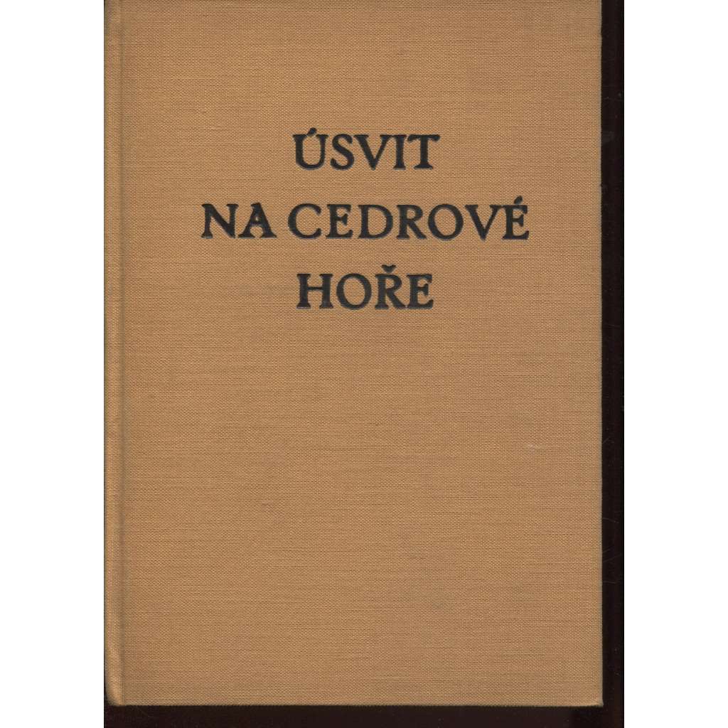 Úsvit na Cedrové hoře