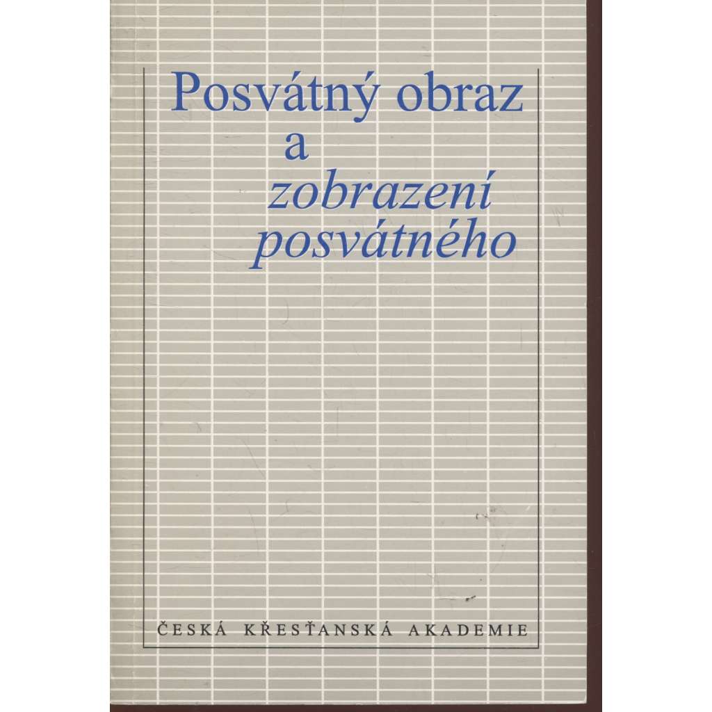 Posvátný obraz a zobrazení posvátného