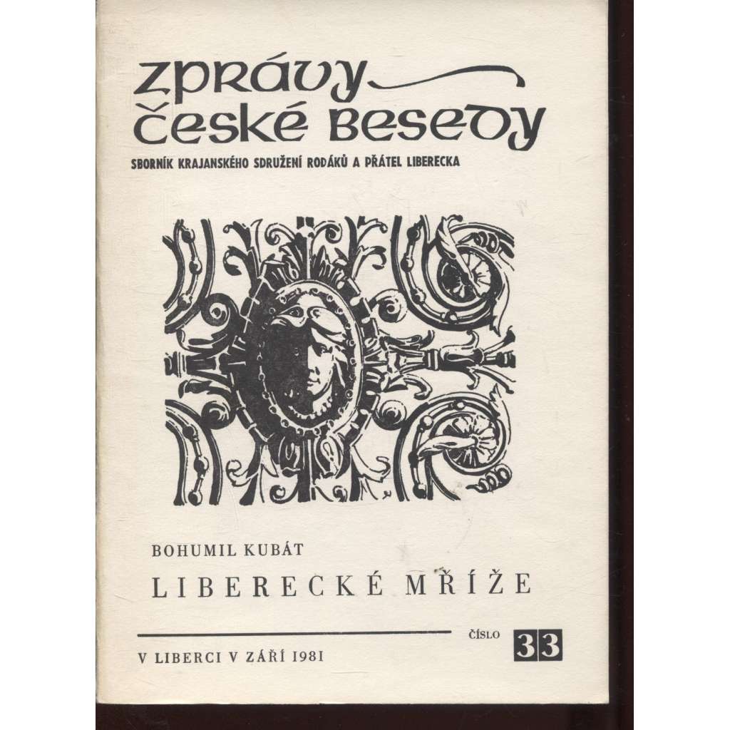 Liberecké mříže. Zprávy České besedy (Liberec)