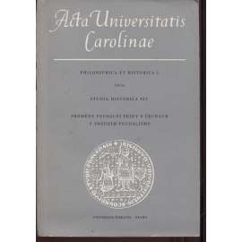 Proměny feudální třídy v Čechách v pozdním feudalismu (Acta Universitatis Carolinae, 1976)