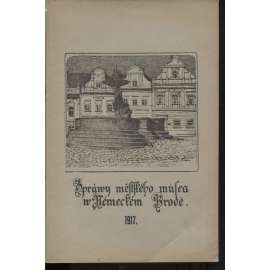 Zprávy městského musea v Německém Brodě 1917 (Havlíčkův Brod)