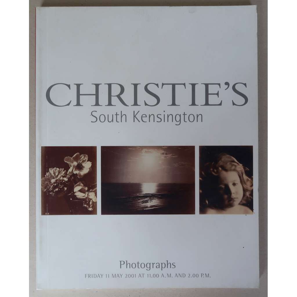 Photographs [Christie's South Kensington, Friday 11 May 2001] [Fotografie, aukční katalog Christie's, aukce 11. 5. 2001]