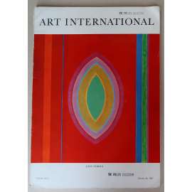 Art International. Volume XI/3, March 20, 1967 [Časopis pro soudobé světové umění, 1967]