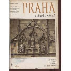 Praha středověká (románská, gotická) - Architektura, sochařství, malířství, užité umění 9.-15. století (čtvero knih o Praze)