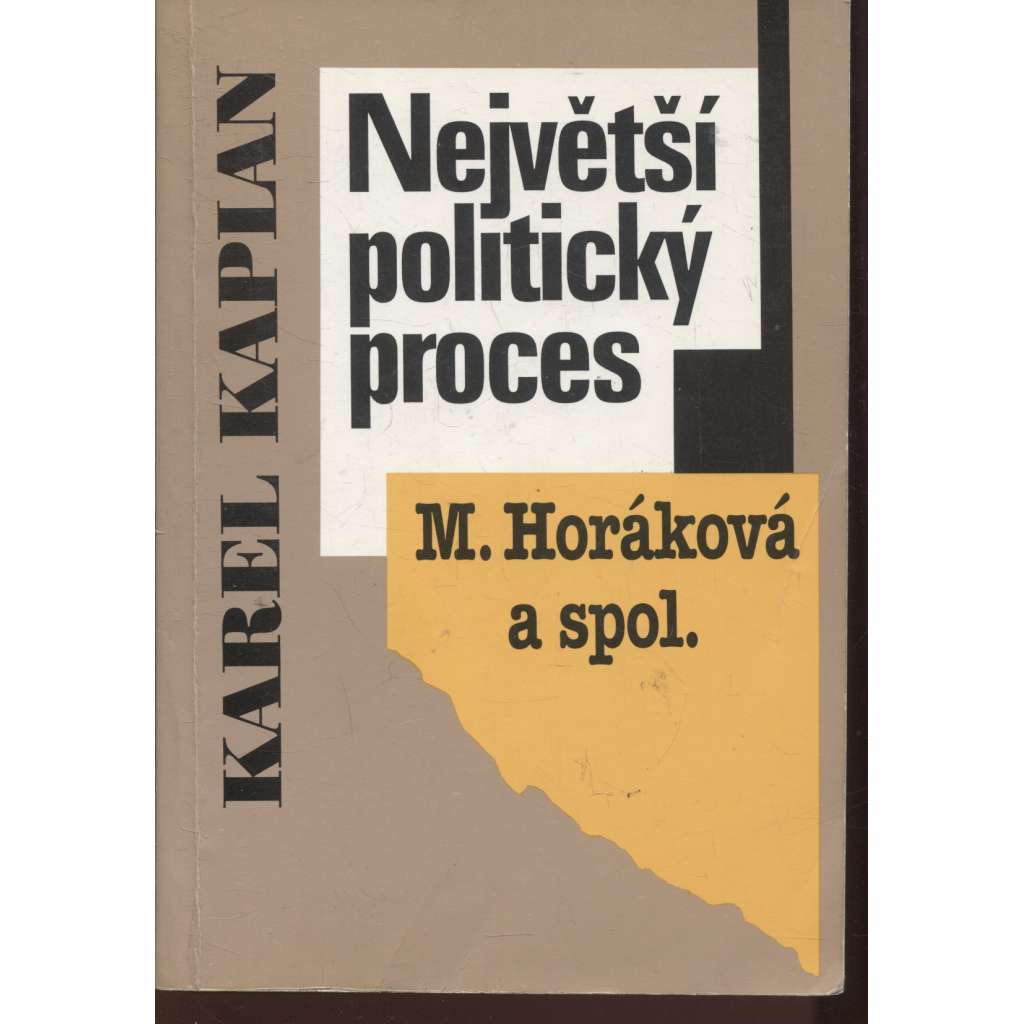 Největší politický proces - M. Horáková a spol.