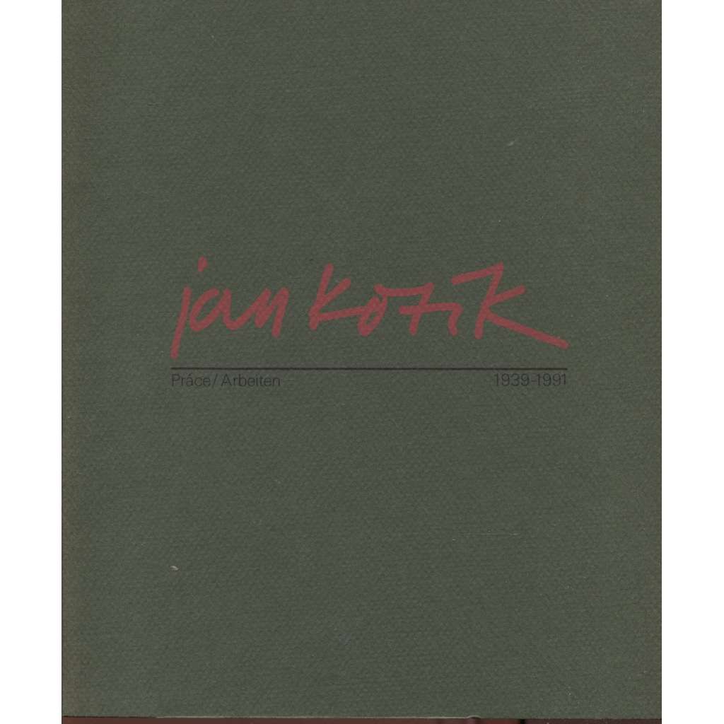 Jan Kotík - reprodukce 1939-1991 (katalog)