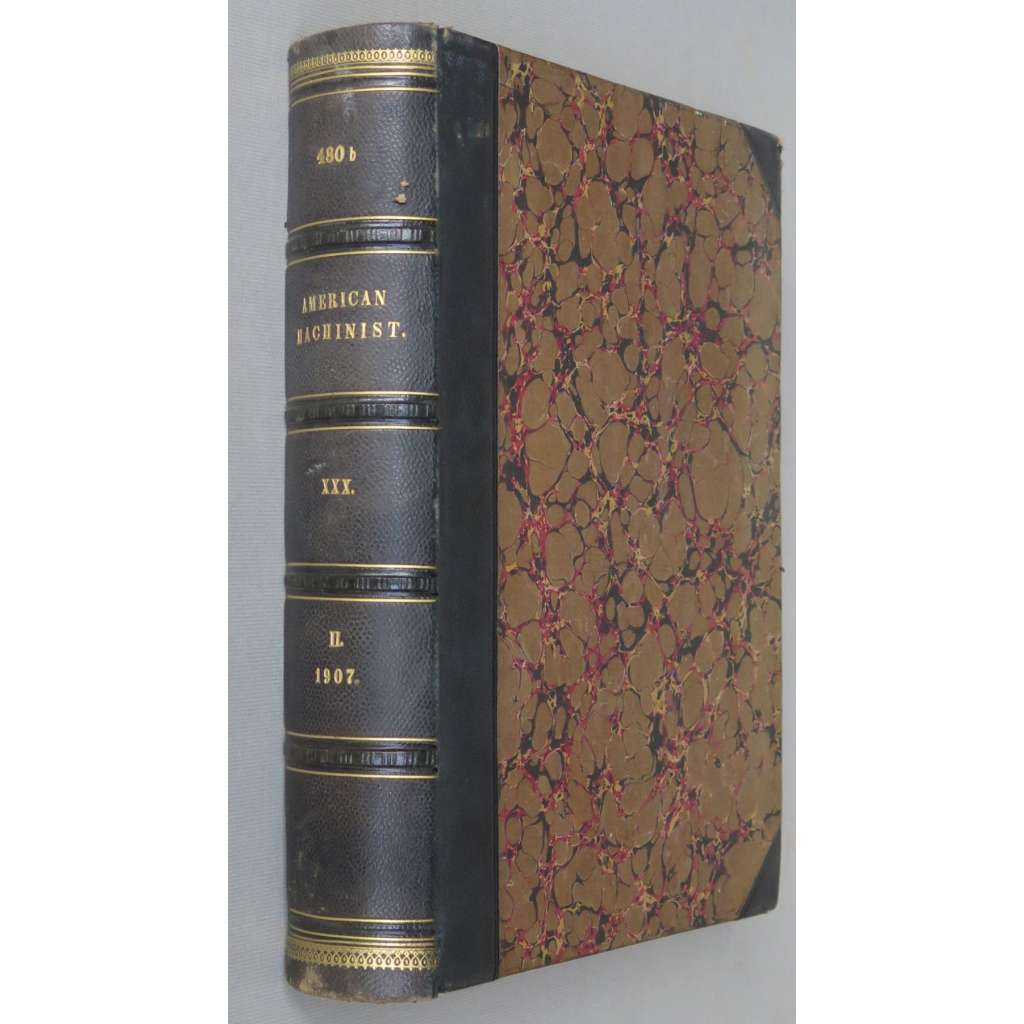 American Machinist, Vol. 30 (1907-1908), No. 27-49, 51-52 ["Americký mechanik"; strojírenství; stroje; strojní inženýrství]