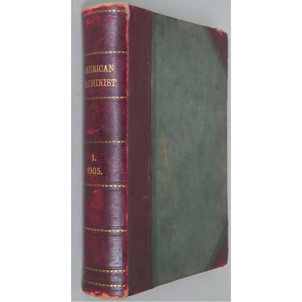 American Machinist, Vol. 28 (1905, Part One) ["Americký mechanik"; strojírenství; stroje; strojní inženýrství; průmysl]