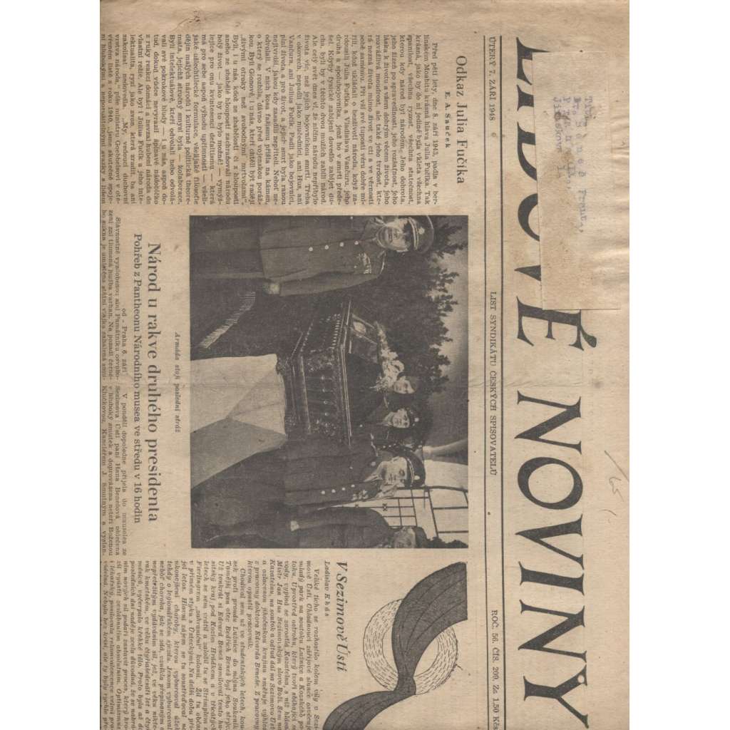 Lidové noviny (7. 9. 1948)
