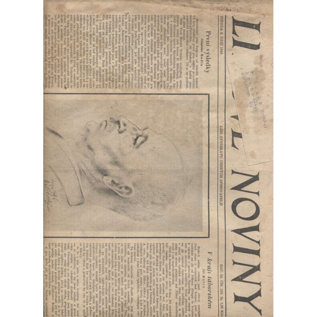 Lidové noviny (8. 9. 1948)