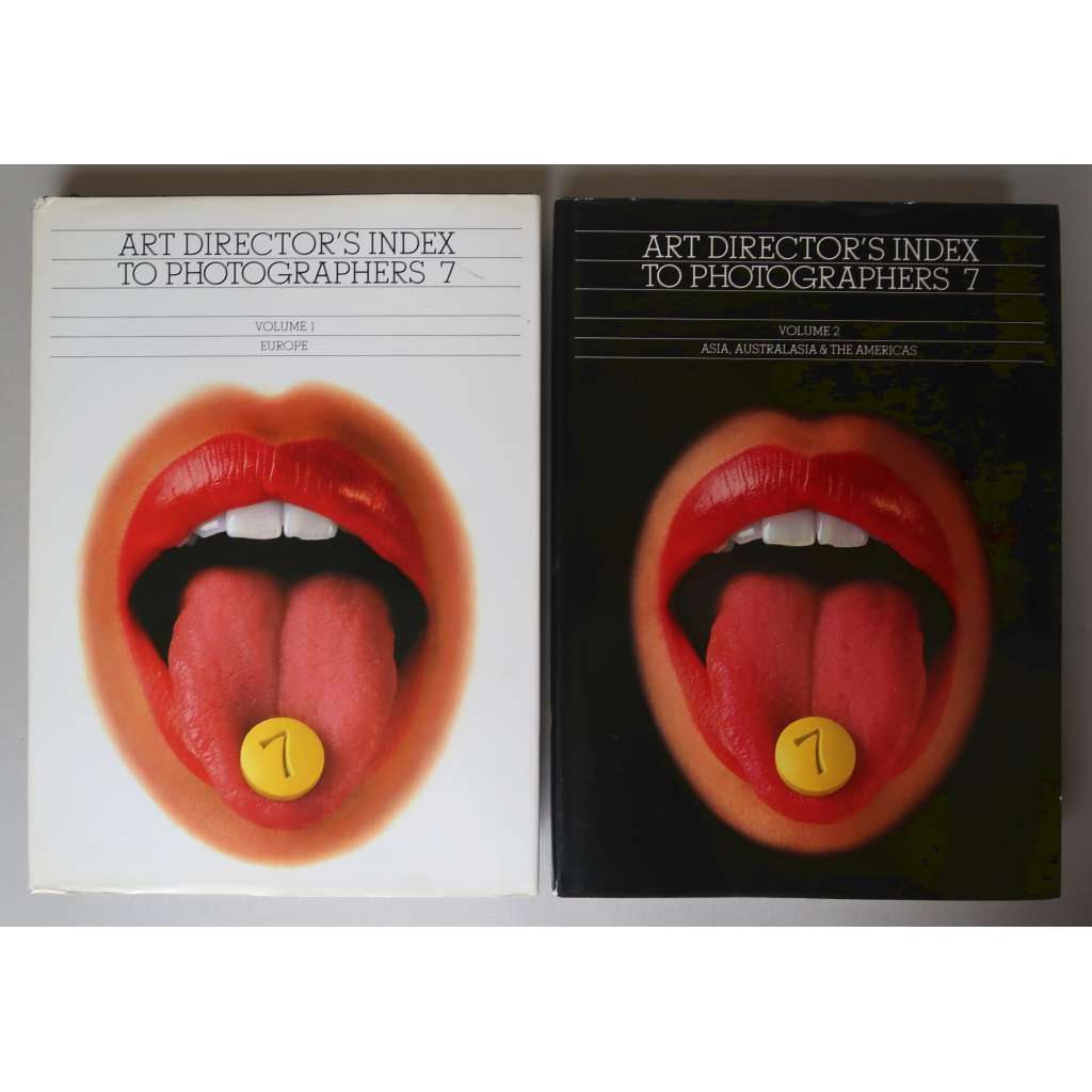 Art Director's Index to Photographers 7. Volume 1: Europe; Volume 2: Asia, Australasia & The Americas [světová fotografie 1980, fotopublikace] 2 SVAZKY, HOL