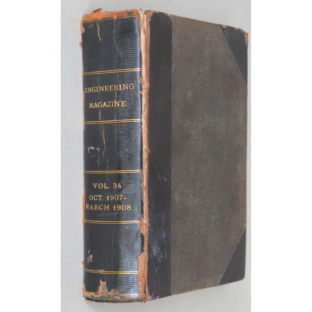 The Engineering Magazine, Vol. 34 (1907-1908), No. 1-6 [metalurgie; těžba; stavebnictví; stroje; průmysl; USA]