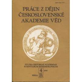 Osobní fond Jaroslava Heyrovského. Inventář - Heyrovský Jaroslav - Práce z dějin Československé akademie věd 4/1990