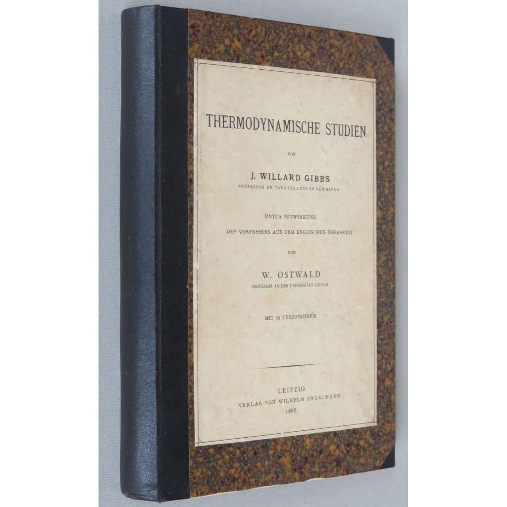 Thermodynamische Studien ["Termodynamické studie", 1892; termodynamika; fyzika; matematika; věda]