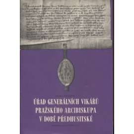 Úřad generálních vikářů pražského arcibiskupa v době předhusitské [Ze správních dějin pražské arcidiecéze) (mj. i. generální vikář Jan Welflinův, pozdější Sv. Jan Nepomucký]