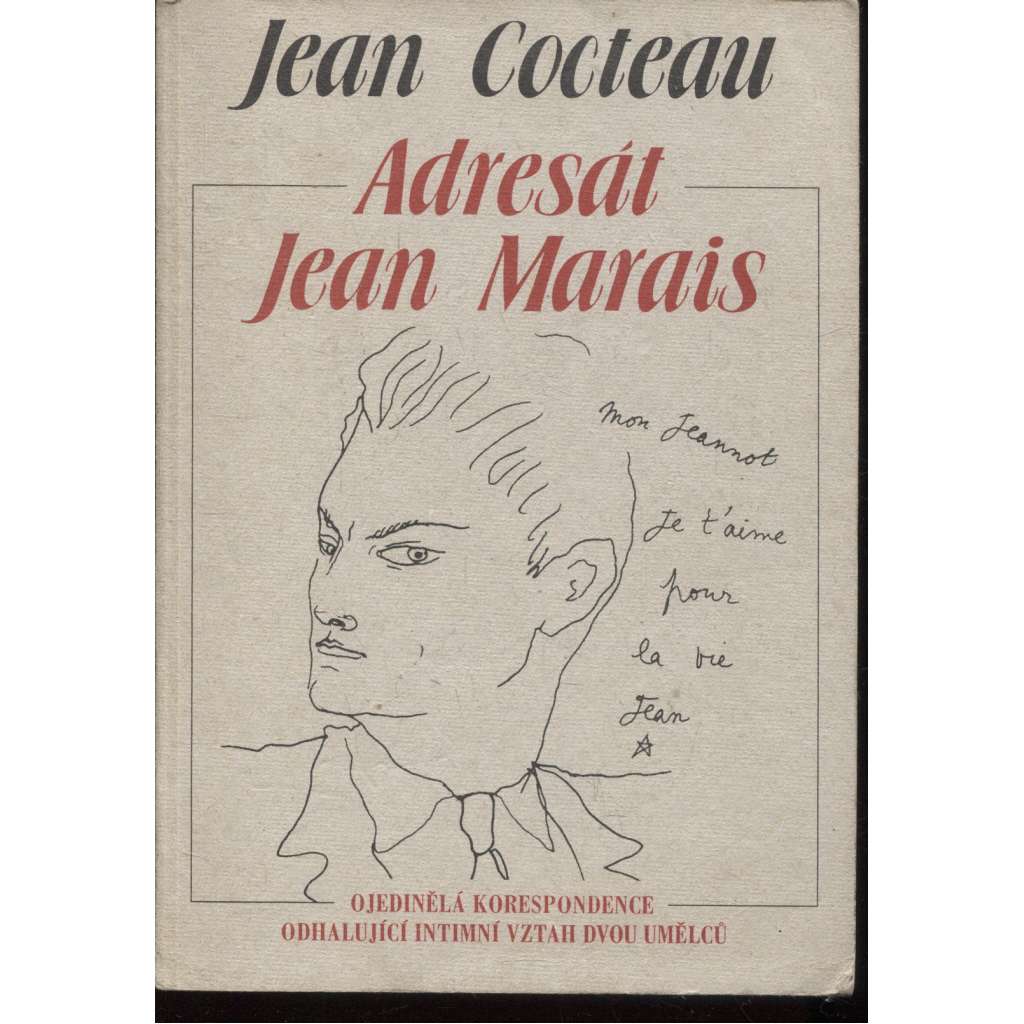 Adresát Jean Marais [Jean Cocteau - korespondence odhalující intimní vztah dvou umělců]