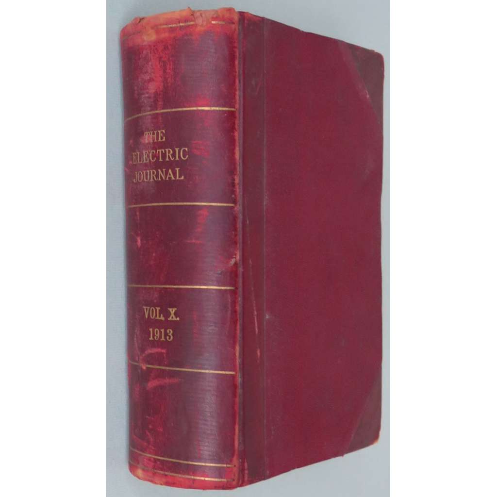 The Electric Journal, Vol. 10 (1913), No. 1-12 [elektřina; stroje; motory; elektrotechnický průmysl; časopis; USA]