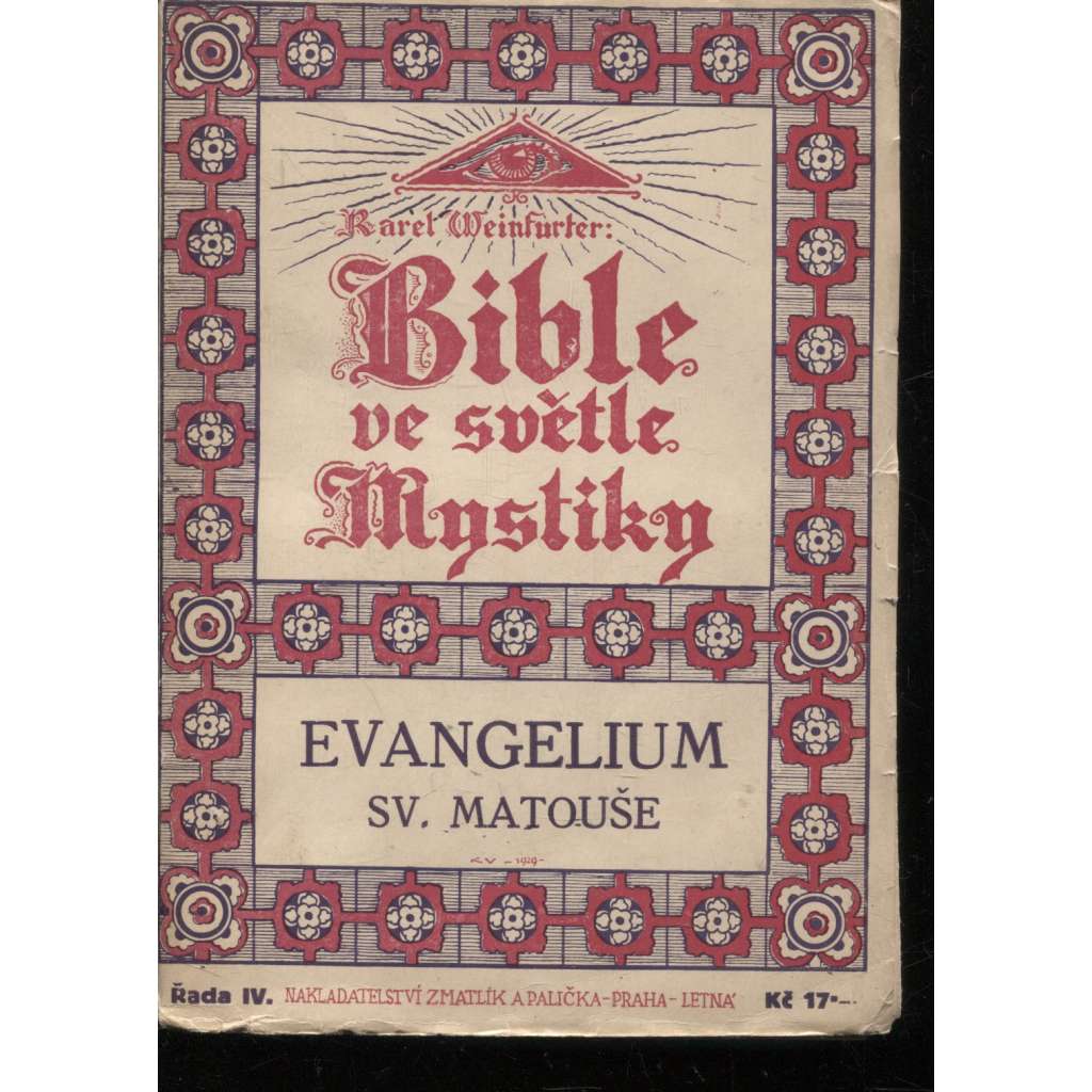 Bible ve světle Mystiky, řada IV. Evangelium sv. Matouše