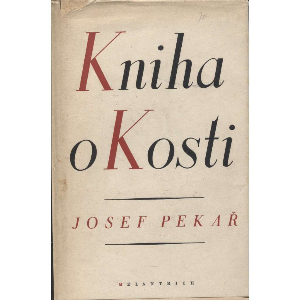 Kniha o Kosti. Kus české historie