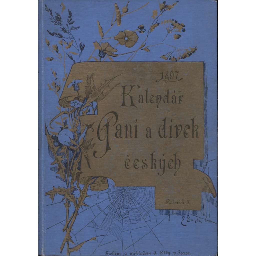 Kalendář paní a dívek českých 1897