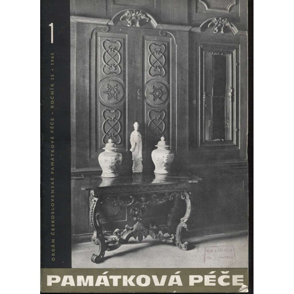 Památková péče, ročník 25 /1965, čísla 1.-10. (10 svazků)