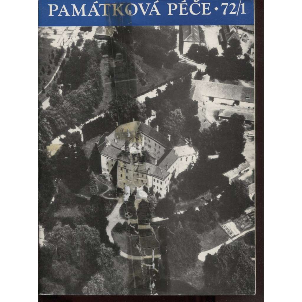 Památková péče, čísla 1.-4./1972 (4 sešity, časopis)