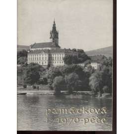 Památková péče, čísla 1.-4./1970 (4 sešity, časopis)