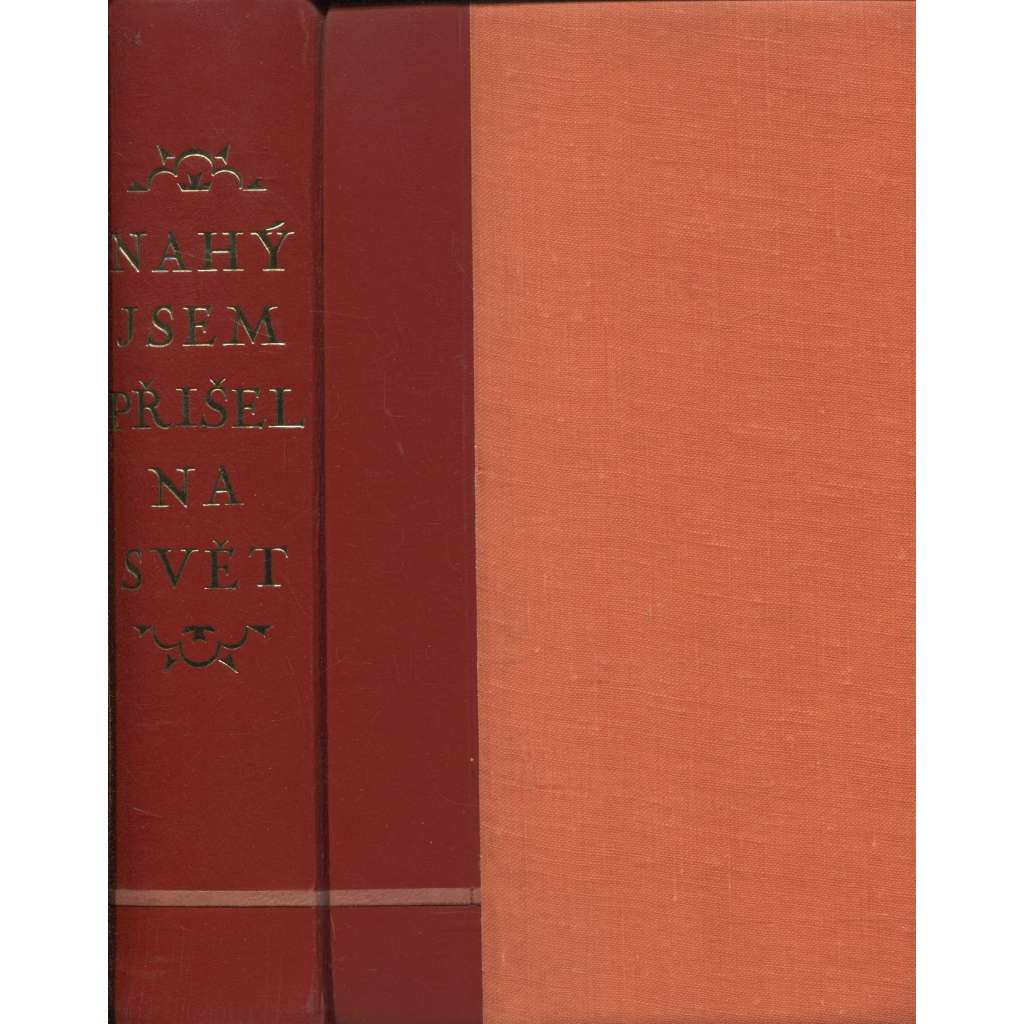 Nahý jsem přišel na svět (vazba Alois Vakrčka, vazba kůže - polokožená) - August Rodin