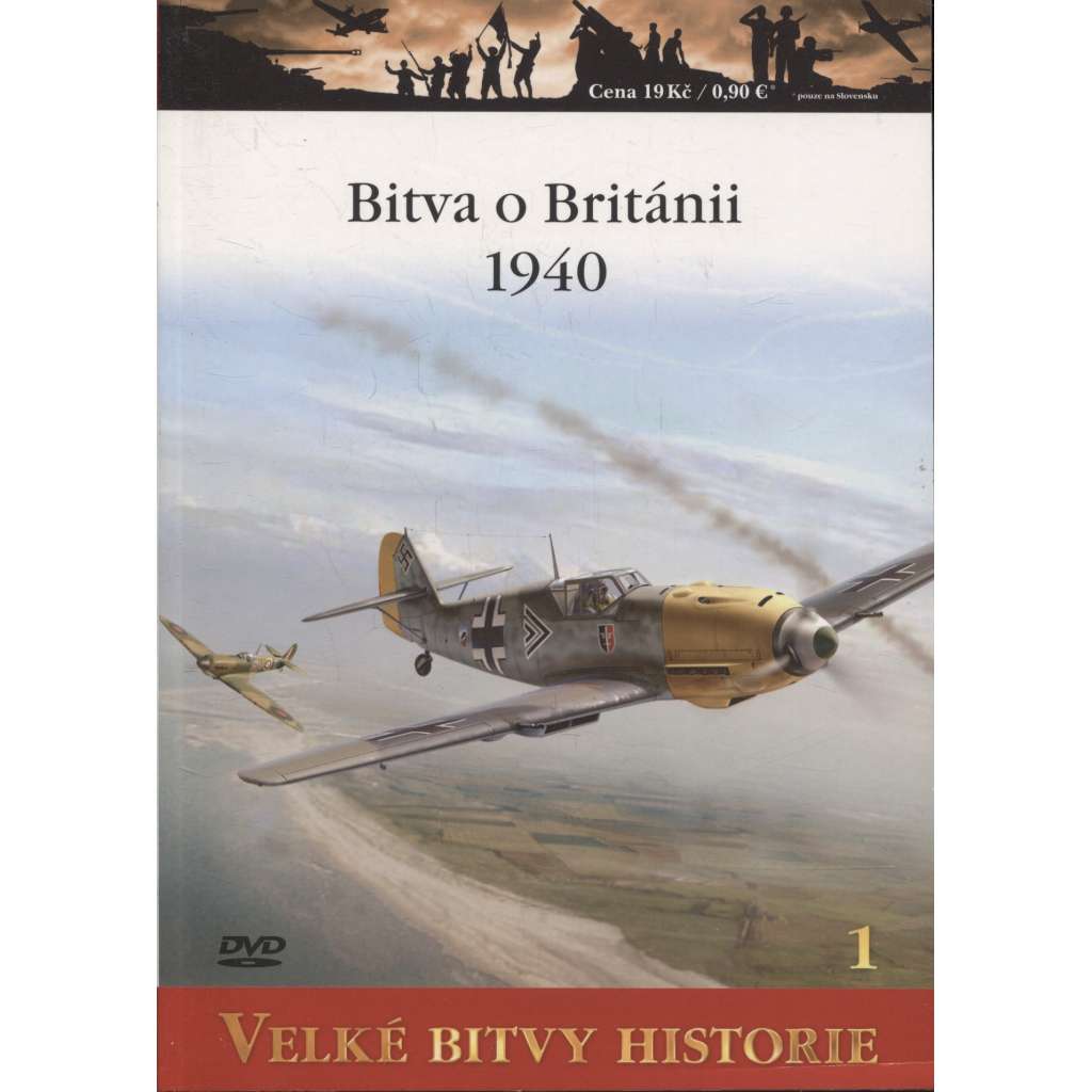 Bitva o Británii 1940 (Velké bitvy historie) - DVD chybí