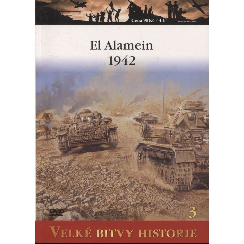 El Alamein 1942 - Karta se obrací (Velké bitvy historie) - DVD chybí