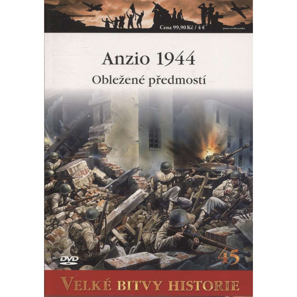 Anzio 1944 - Obležené předmostí (Velké bitvy historie) - DVD chybí