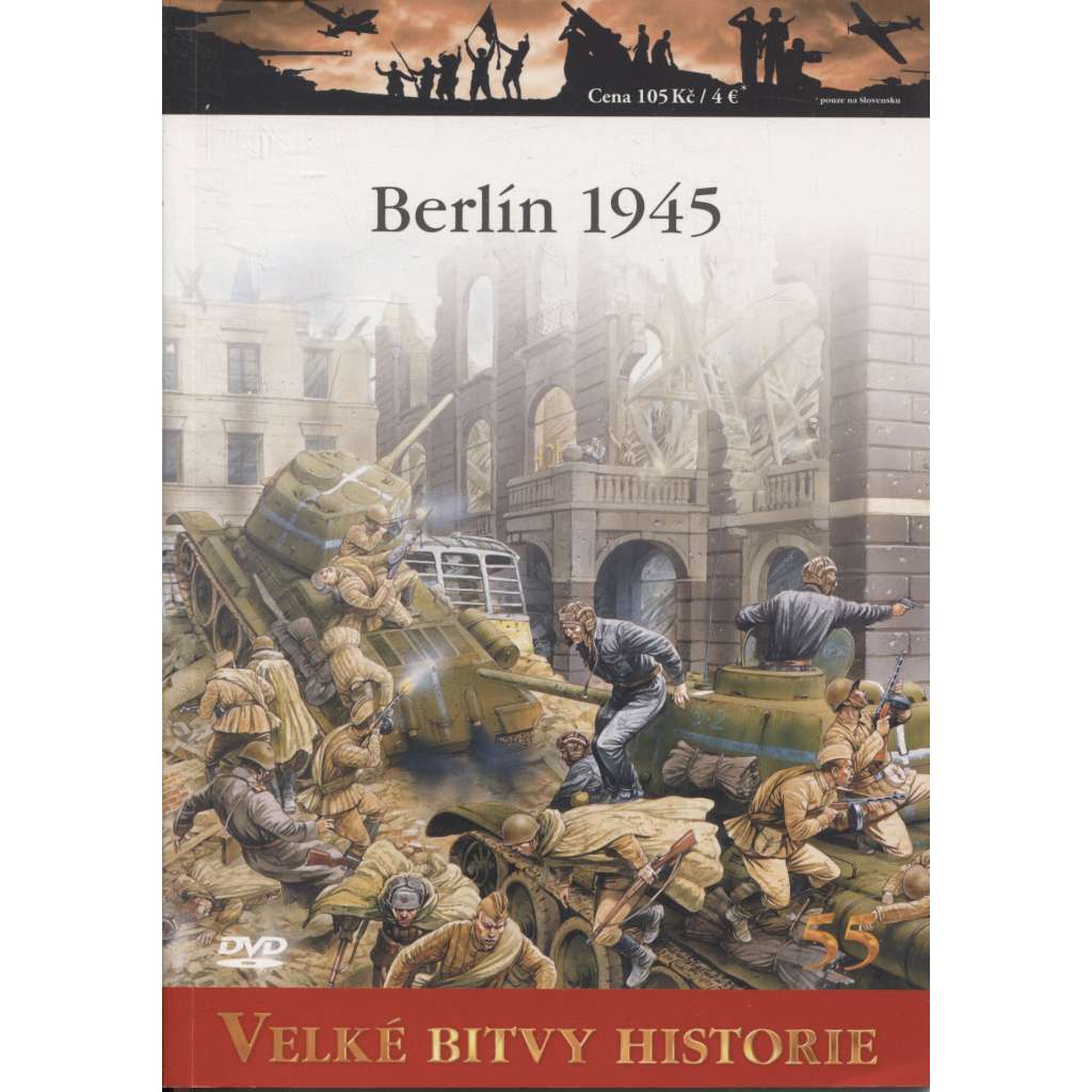 Berlín 1945 - Konec tisícileté říše (Velké bitvy historie) - DVD chybí