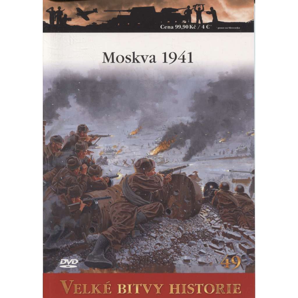 Moskva 1941: Hitlerova první porážka (Velké bitvy historie) - DVD chybí
