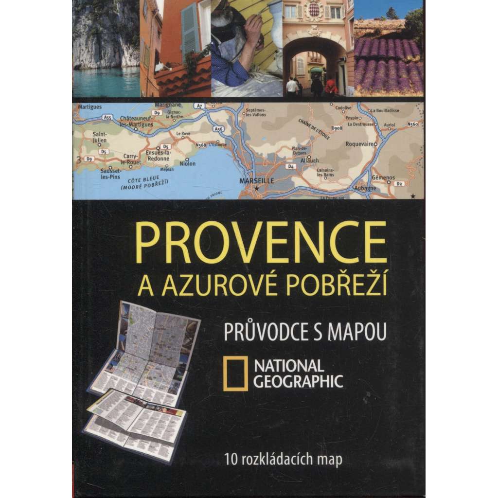 Provence a Azurové pobřeží, průvodce s mapou (Francie)