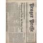 Prager Presse (noviny, červen-prosinec 1938, 1. republika, text německy) - 68 kusů