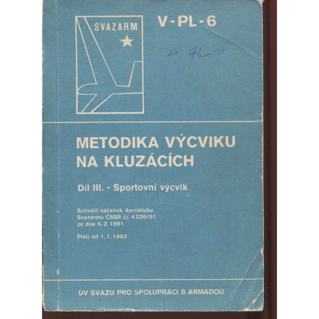 Metodika výcviku na kluzácích, díl III. Sportovní výcvik (letadla, letectví)