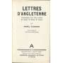 Lettres d'Angleterre [Anglické listy; Collection Aventinum]