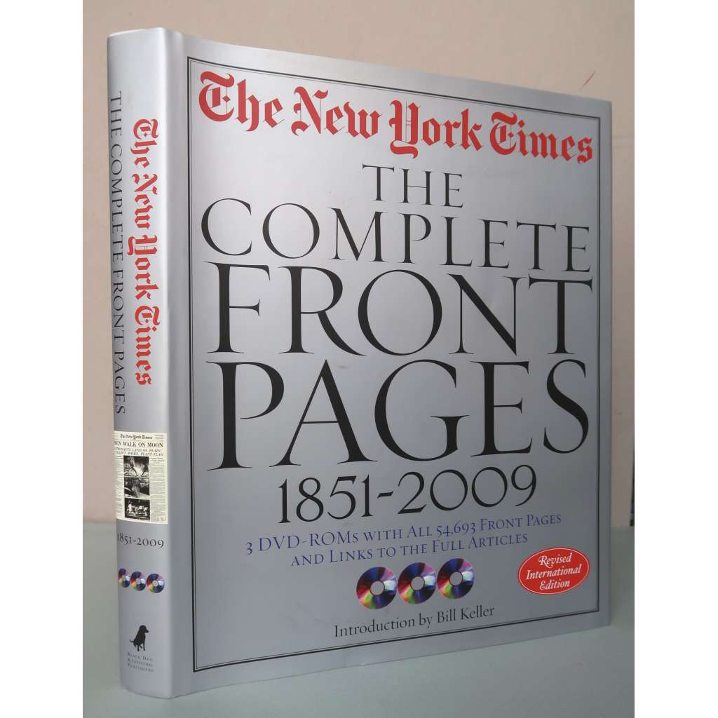 The New York Times: The Complete Front Pages 1851-2009 [americký deník NYT, žurnalistika, historie 19. a 20. století, titulní stránky]