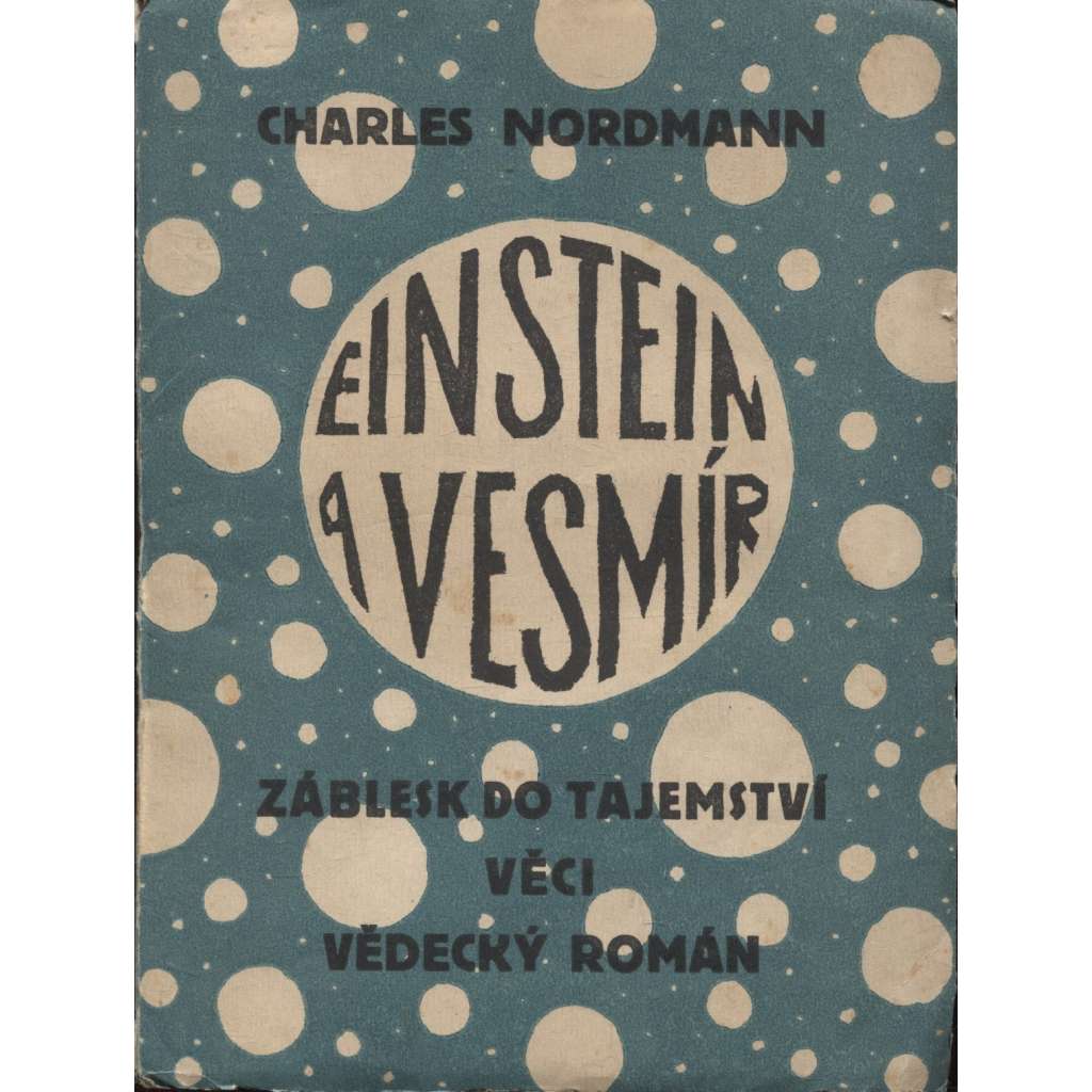 Einstein a vesmír (obálka Josef Čapek)