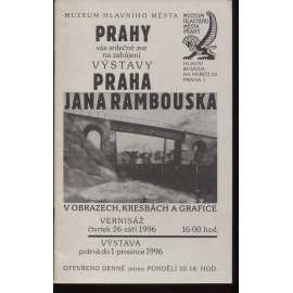 Praha Jana Rambouska v obrazech, kresbách a grafice (Jan Rambousek)