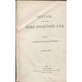 Věstník královské české společnosti nauk (historie, filozofie, jazykověda) 1908 [Urbáře panství Chroustovického z let 1675 a 1777 / Manželské právo majetkové dle českého práva zemského]