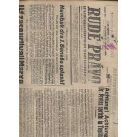 Rudé právo (27.3.1935) - 1. republika, staré noviny