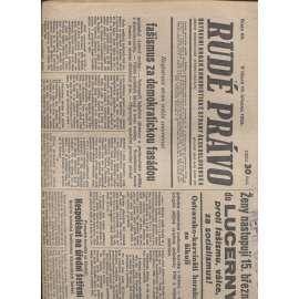 Rudé právo (12.3.1935) - 1. republika, staré noviny