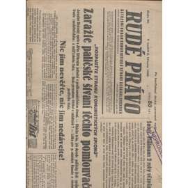Rudé právo (3.3.1935) - 1. republika, staré noviny